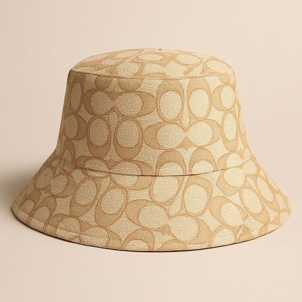 NWOT COACH Signature "C" Jacquard Bucket Hat - Picture 4 of 6